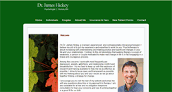 Desktop Screenshot of drjameshickey.com